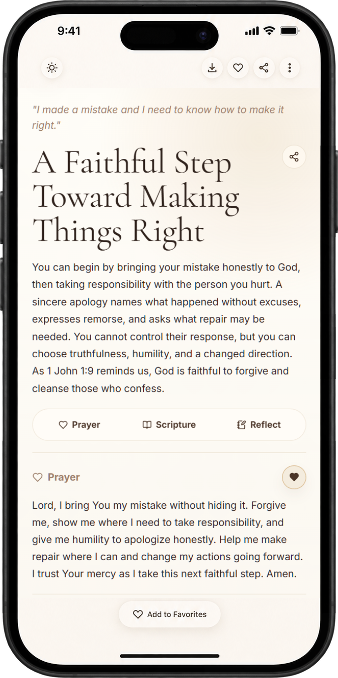 Selah daily rhythm screen